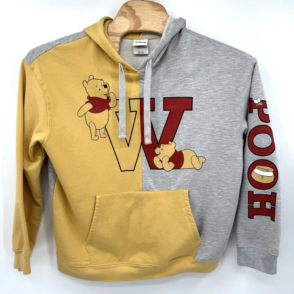 Disney Winnie The Pooh Hoodie Youth XXL 19 Pullover Piglet Kanga Tigger 100 Acre